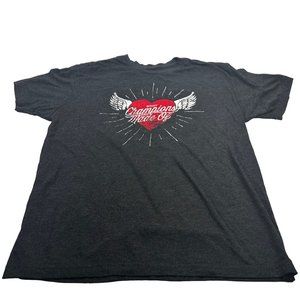 Focused Apparel Men's Size Large What Champions Are Made Of Tee Shirt Preowned